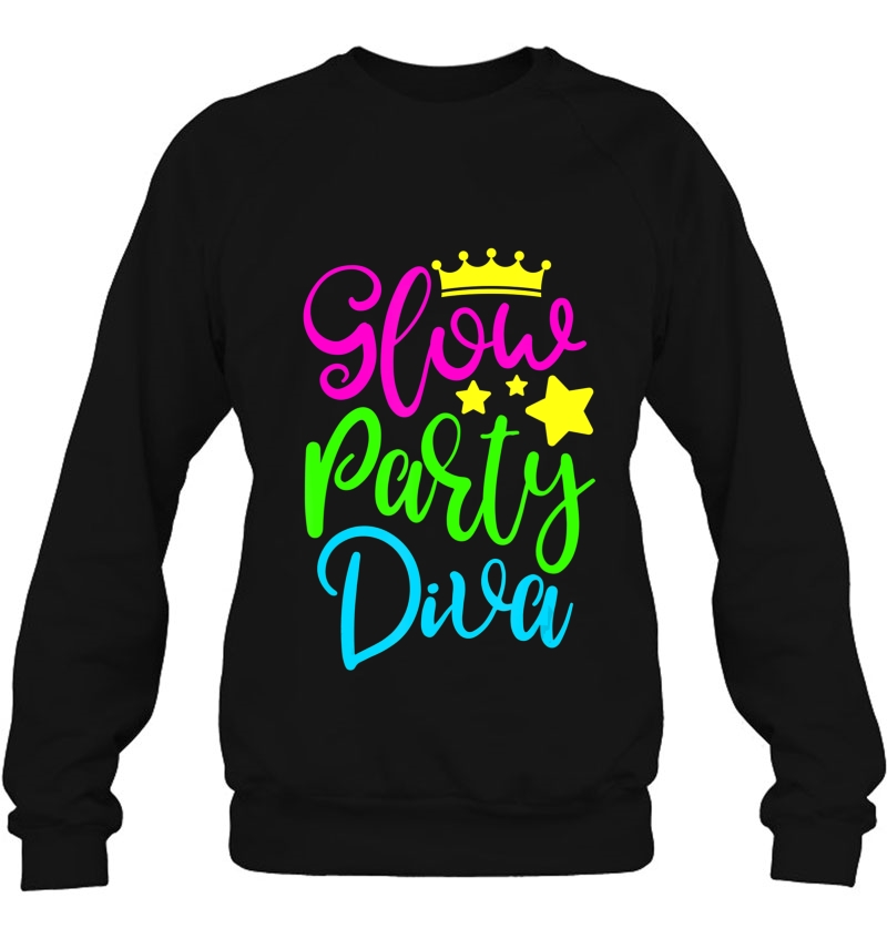 Glow Party Clothing Glow Party Glow Party Diva Sweatshirt