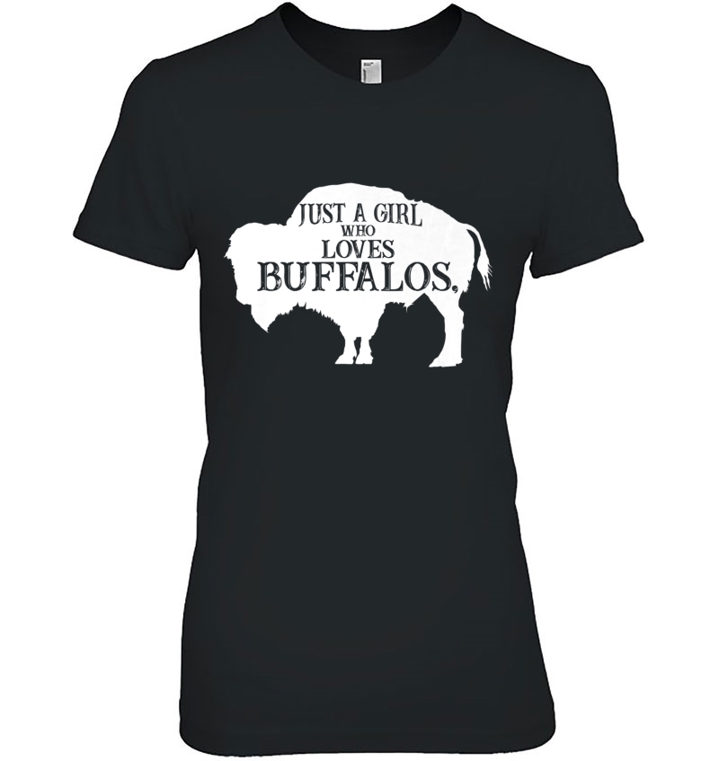 Just A Girl Who Loves Buffaloes Hoodie