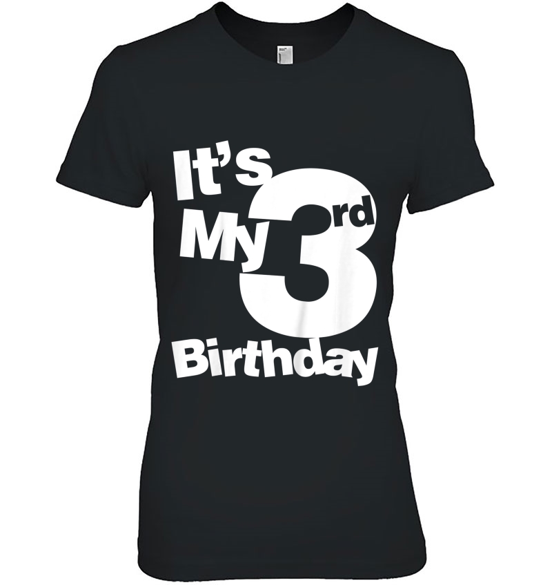 Kids 3Rd Birthday Shirt. It