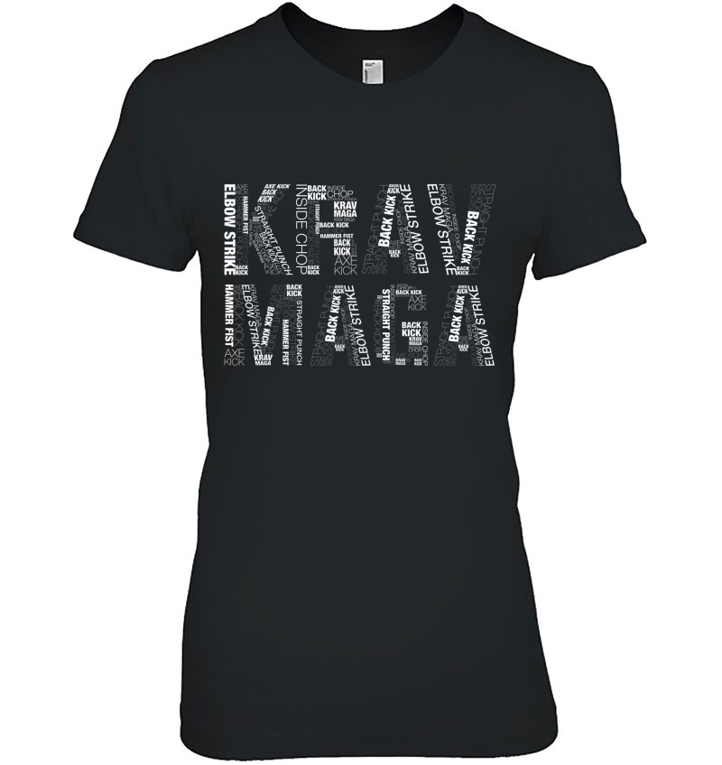 Krav Maga Martial Arts Self Defense Gift Ladies Tee