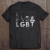 Lgbt - Liberty Guns Beer Trump President Tee