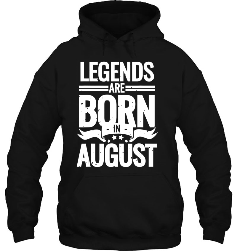 Lion Legends Are Born In August Birthday Tshirt Mugs