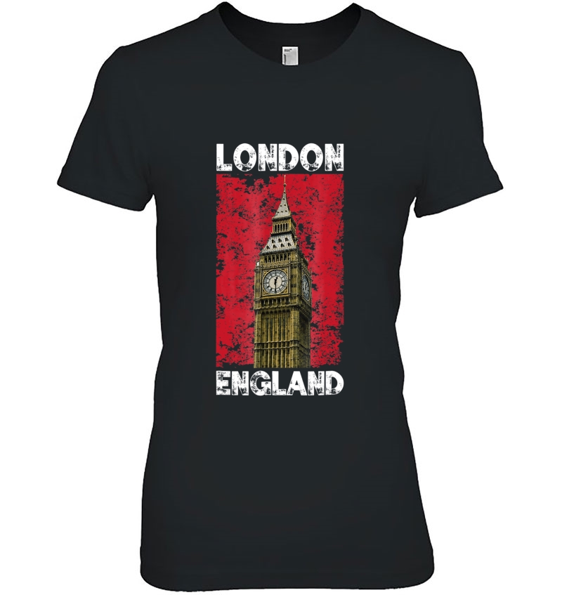 London England Big Ben Elizabeth Clock Tower Novelty Hoodie