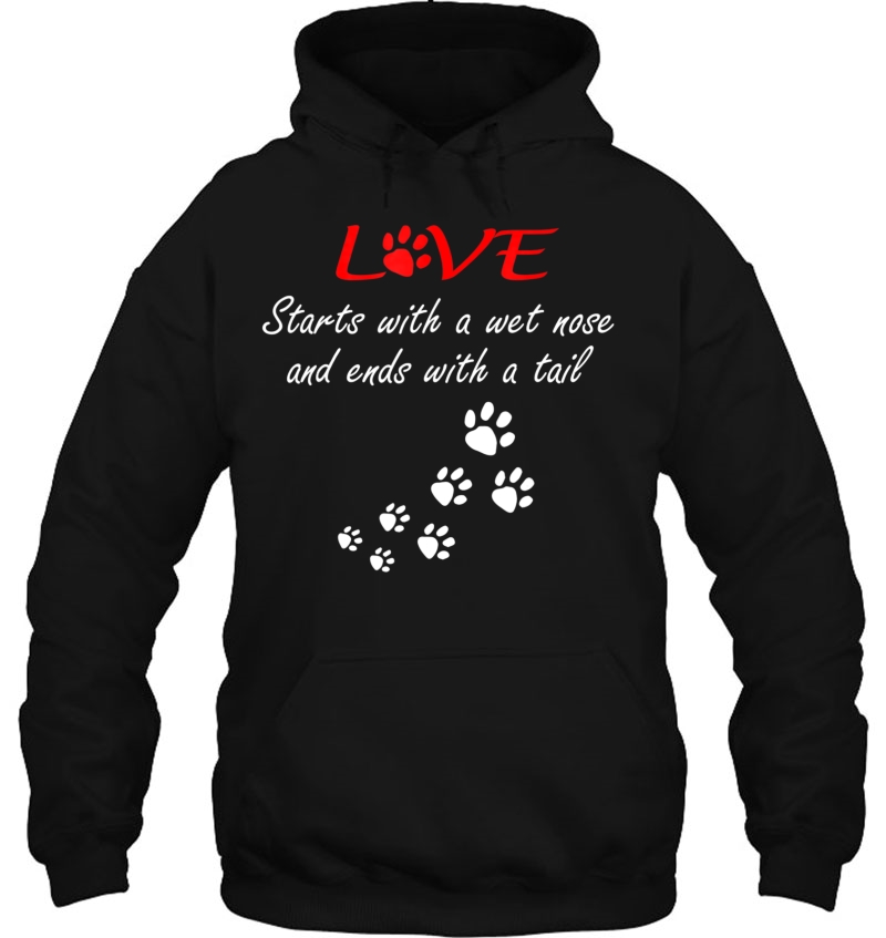 Love Starts With A Wet Nose Dog Lover Puppy Lover Mugs