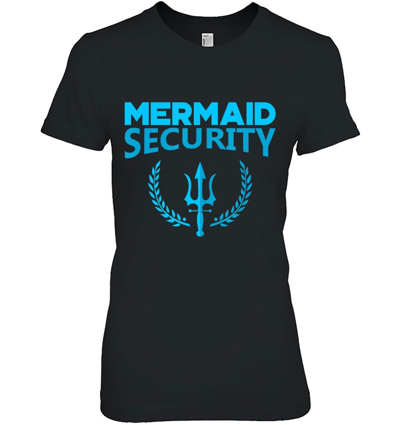 Merman Mermaid Security Hoodie