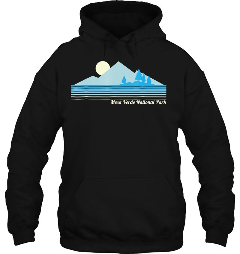 Mesa Verde National Park Shirt, Retro Colorado Hiking Tee Hoodie