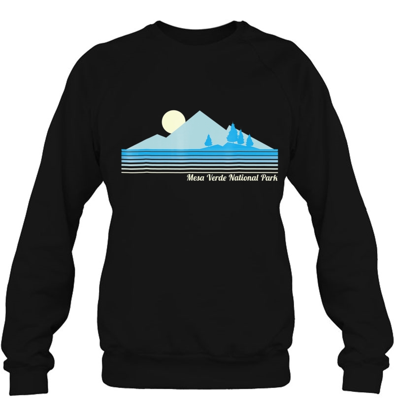 Mesa Verde National Park Shirt, Retro Colorado Hiking Tee Sweatshirt