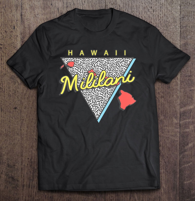 Mililani Hawaii Vintage Hi Retro Triangle Shirt