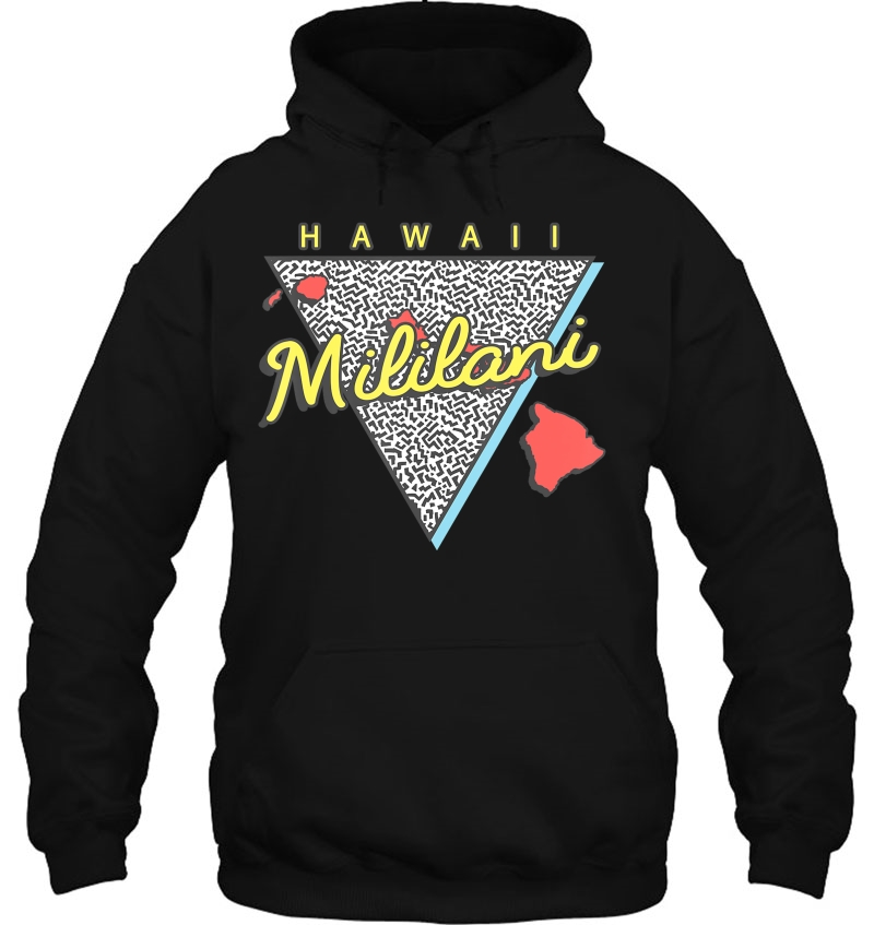 Mililani Hawaii Vintage Hi Retro Triangle Mugs