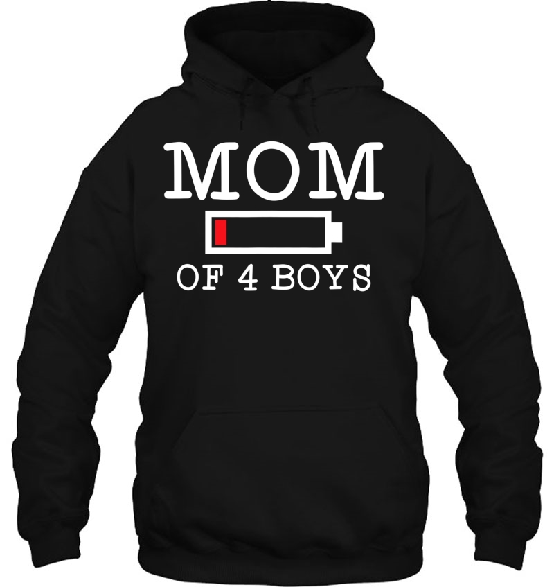 Mom Of 4 Boys Mother's Day Gift Mugs