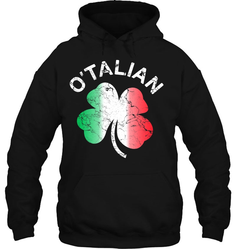 O'talian St Patrick Shamrock Italy Flag Shirt Mugs