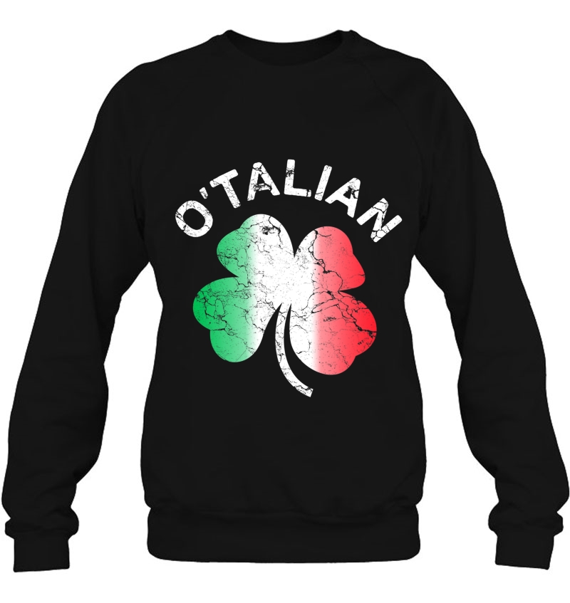 O'talian St Patrick Shamrock Italy Flag Shirt Mugs