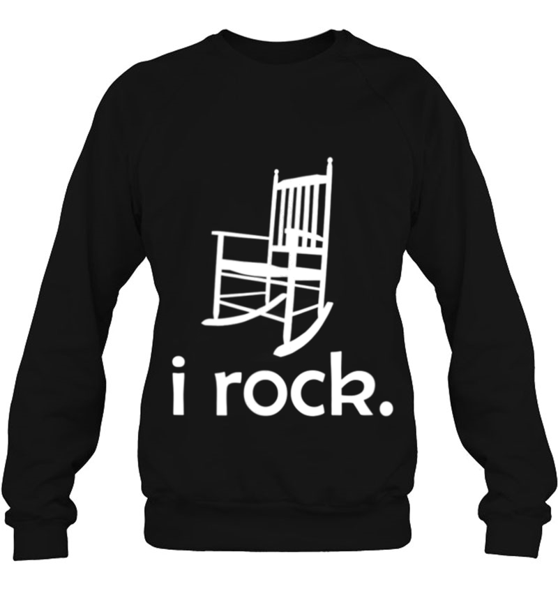 Odd Duck Gifts I Rock Rocking Chair Tee Shirt Mugs