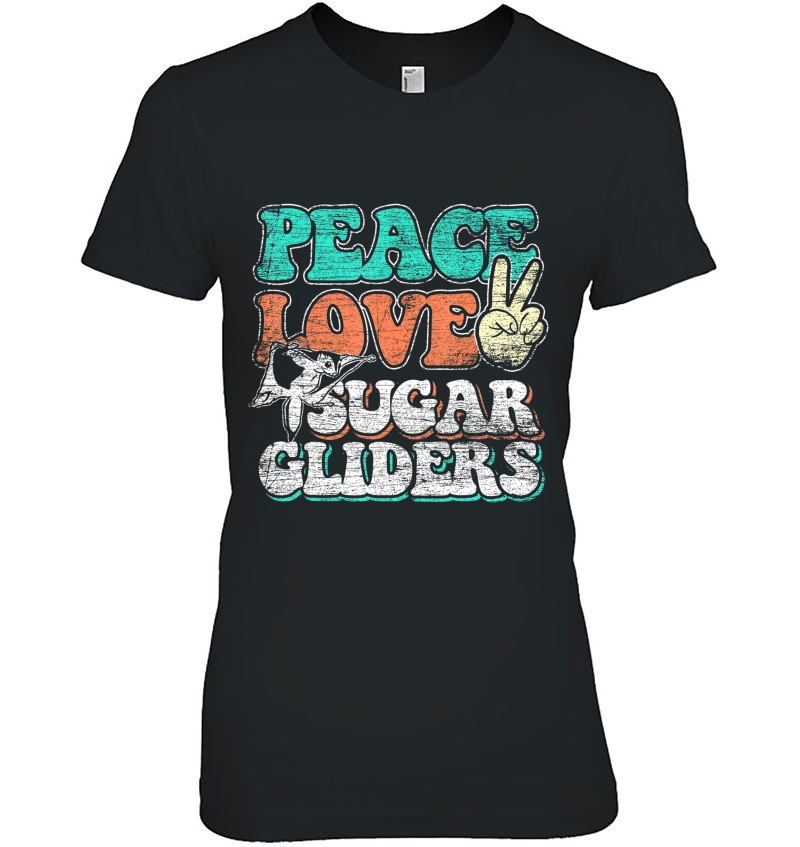 Peace Love Sugar Gliders Hoodie