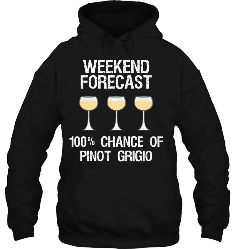 Pinot Grigio Gift - Funny Pinot Grigio Forecast W Mugs