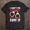 Police Officer Handcuff Shirt Funny Cop Chain Gift Tee