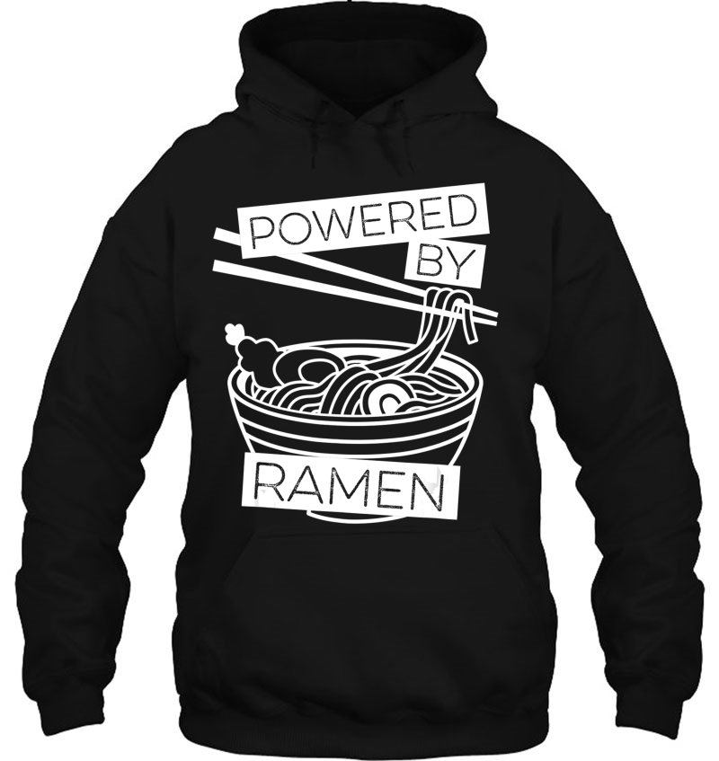 Powered By Ramen Shirt Japanese Food Lovers (Dark) Mugs