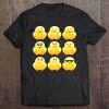 Rubber Ducky Emojis Shirt Cool Duck Bath Toy Gift Tee