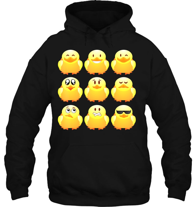 Rubber Ducky Emojis Shirt Cool Duck Bath Toy Gift Mugs