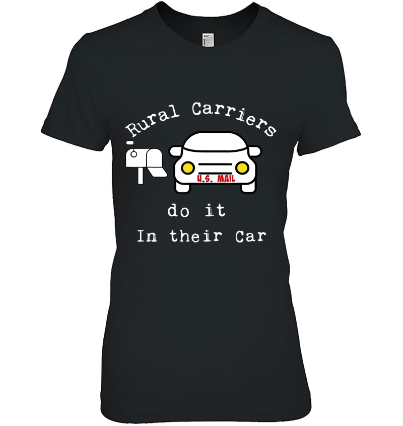 Rural Carrier Shirts Funny Postal Workers Gift Mail Carrier Ladies Tee