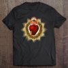 Sacred Heart Of Jesus Christ Catholic Blessing Art Pullover Tee