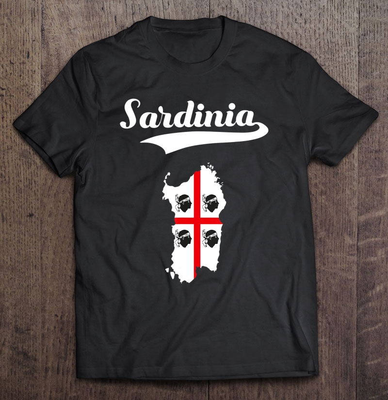 Sardinia Sardegna Island Flag Italy Shirt