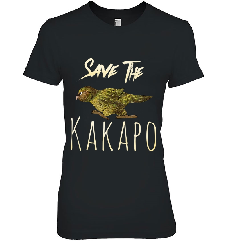 Save The Kakapo Design Ladies Tee