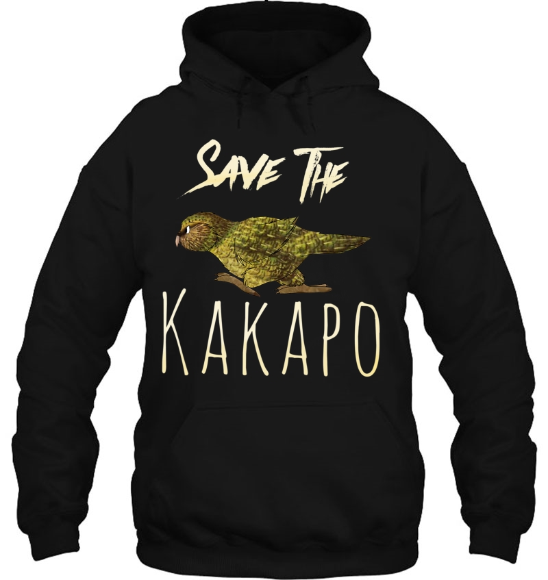 Save The Kakapo Design Hoodie