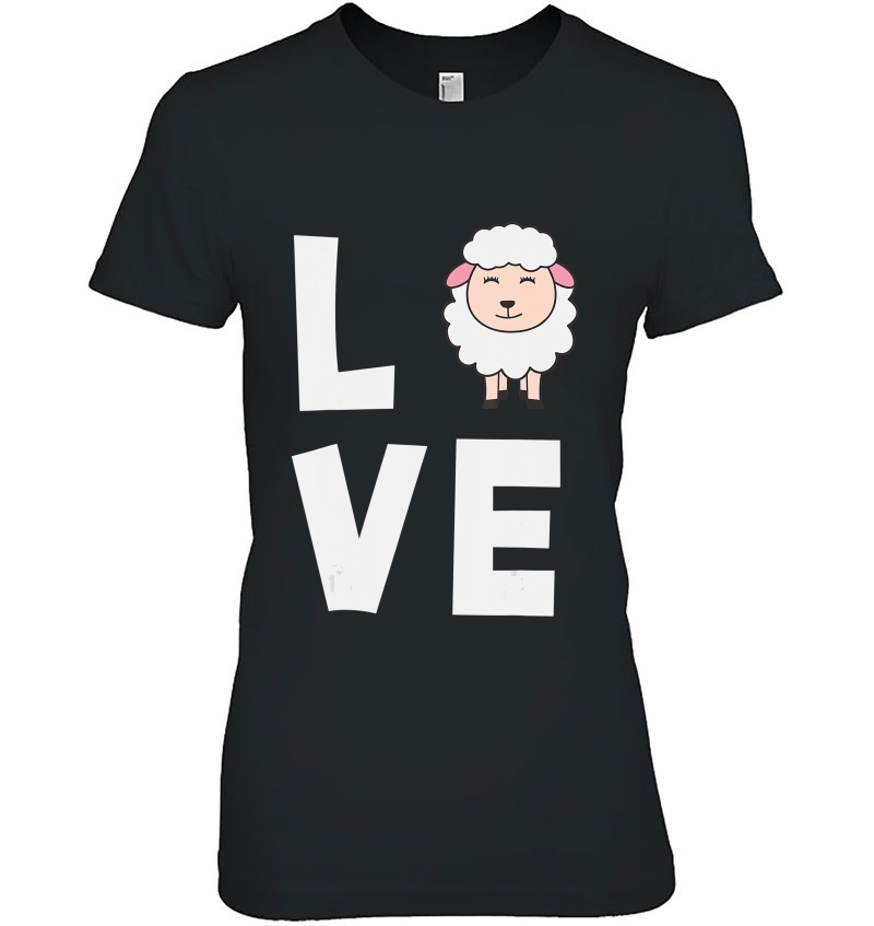 Sheep Tshirt - I Love My Sheep Ladies Tee
