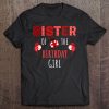 Sister Of The Birthday Girl Ladybug Birthday Tee