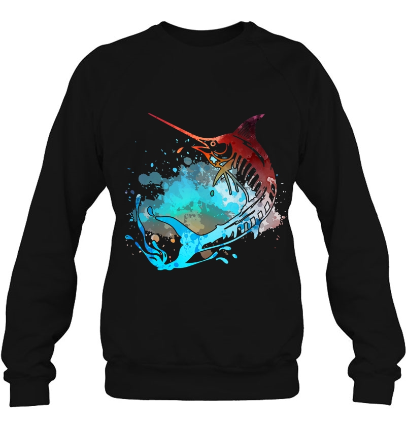 Sport Fishing Fisherman Sailfish Billfish Marlin Swordfish Sweatshirt