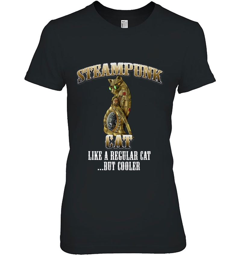 Steampunk Cat, Like A Regular Cat But Cooler Fun Hoodie