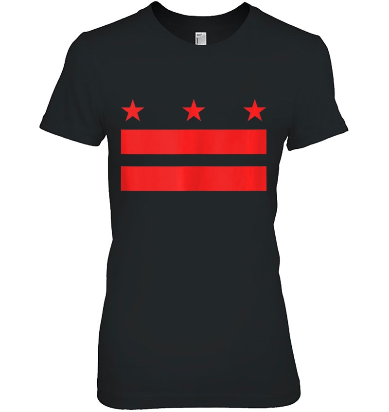 The District Of Columbia Flag (Red) - Washington D.C. Tank Top Ladies Tee