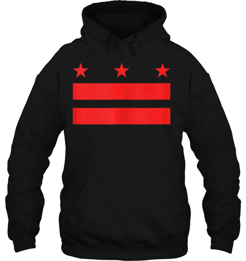 The District Of Columbia Flag (Red) - Washington D.C. Tank Top Hoodie