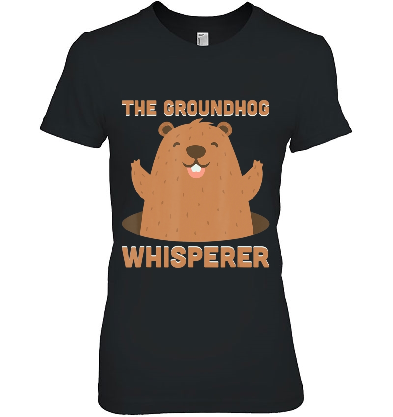 The Groundhog Whisperer Funny Ground-Hog Forecasting Hoodie