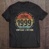 The Real Legends Are Born In June 1999 Vintage Edition Tee