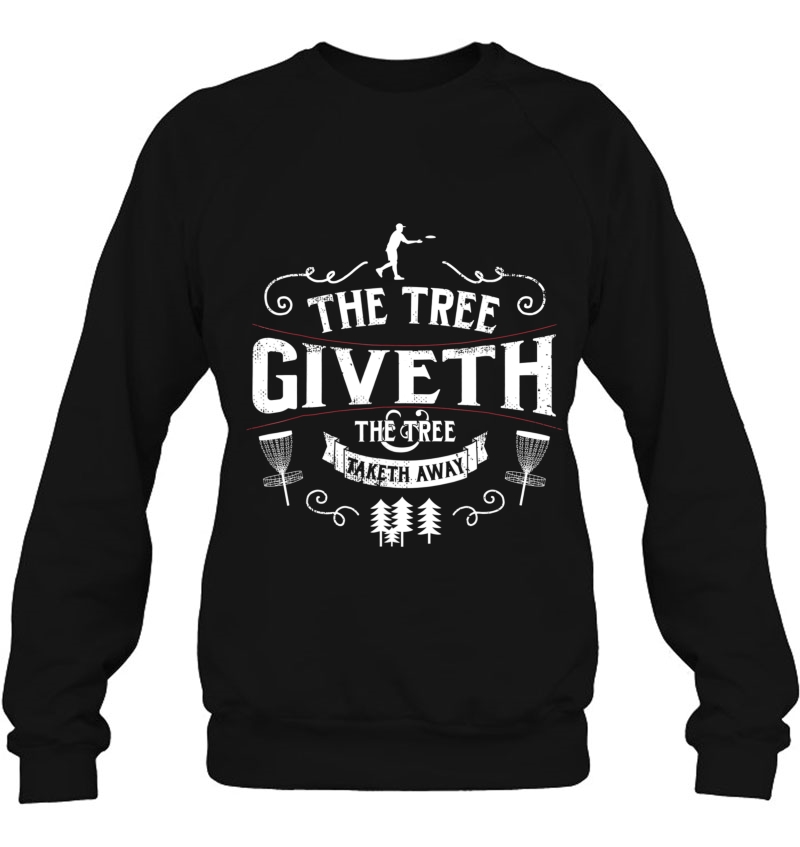 The Tree Giveth The Tree Taketh Away Disc Golf Mugs