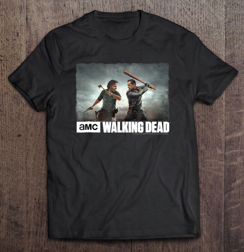 The Walking Dead Rick & Negan Face Off Shirt