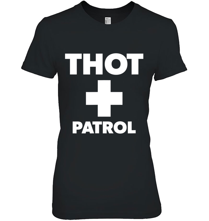 Thot Patrol Shirt Classic Logo Hoodie