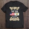 Us Virgin Islands Roots American Flag Usa Gifts Tee