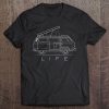 Van Life With Minimalist Design Tee