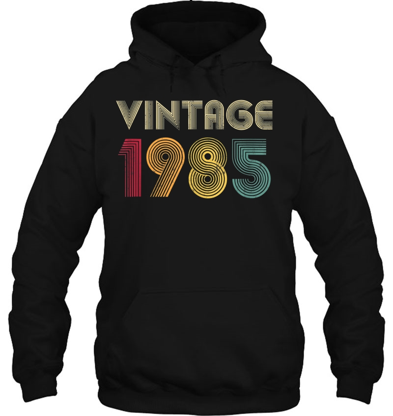 Vintage 1985 35Th Birthday Gift Retro Shirt 35 Years Old Tank Top Mugs