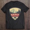 Vintage Retro Canadian Banff National Park Shirts Souvenirs Tee