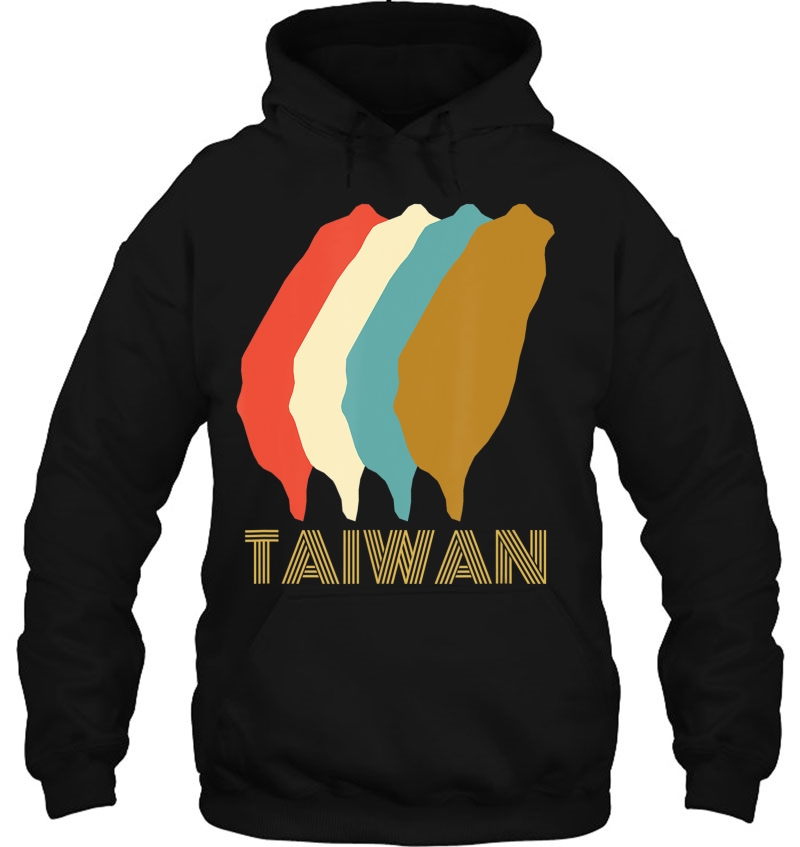 Vintage Taiwan , I Love Taiwan Map Shirt Hoodie