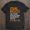 Womens Equal Rights Gender Equality Kindness Anti-Trump Political V-Neck Tee