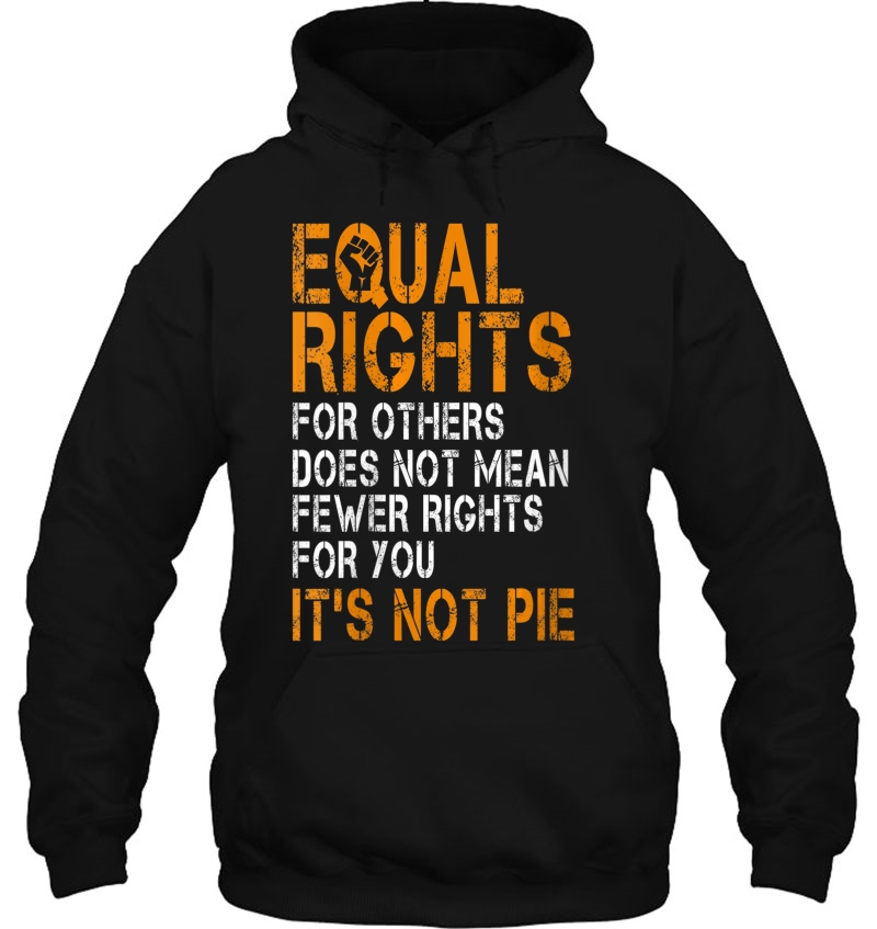 Womens Equal Rights Gender Equality Kindness Anti-Trump Political V-Neck Hoodie