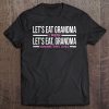 Womens Let's Eat Grandma - Commas Save Lives Gift Tee