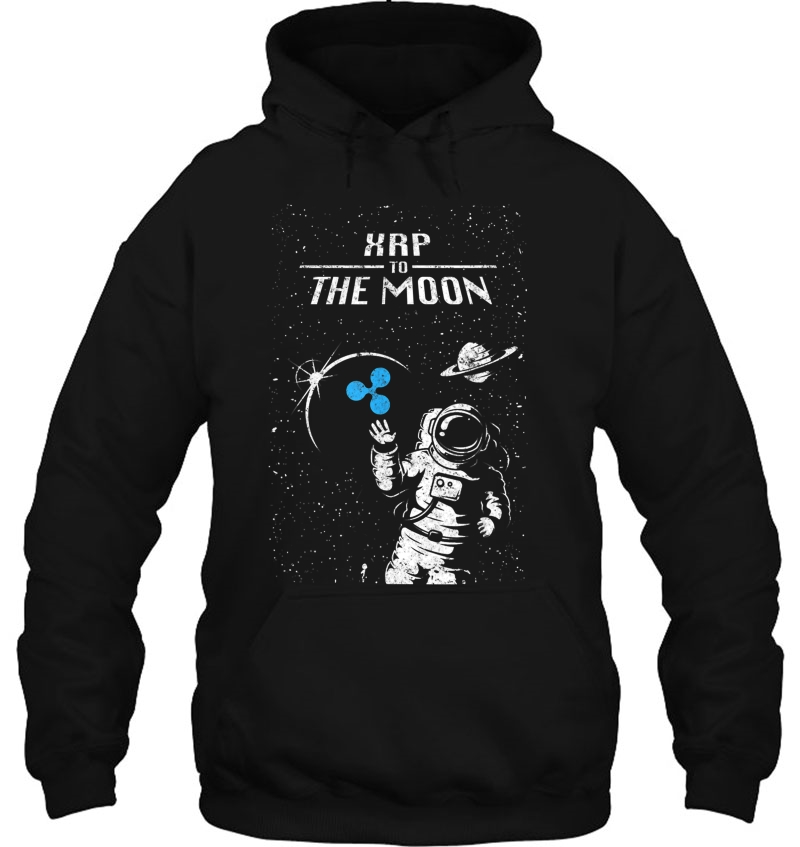 Xrp To The Moon Funny Ripple Logo Gear For Men & Women Mugs