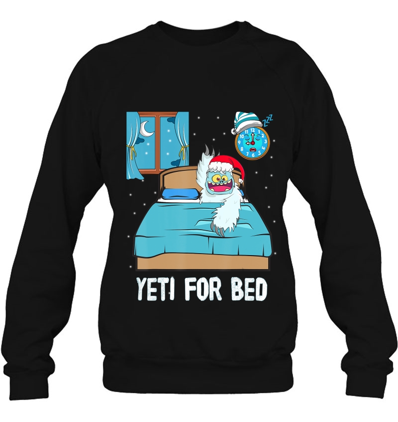 Yeti For Bed Sleep Abominable Snowman Christmas Pajama Mugs