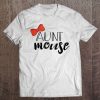 Aunt Mouse Shirt, Family Vacation Mouse Matching Tank Top Tee